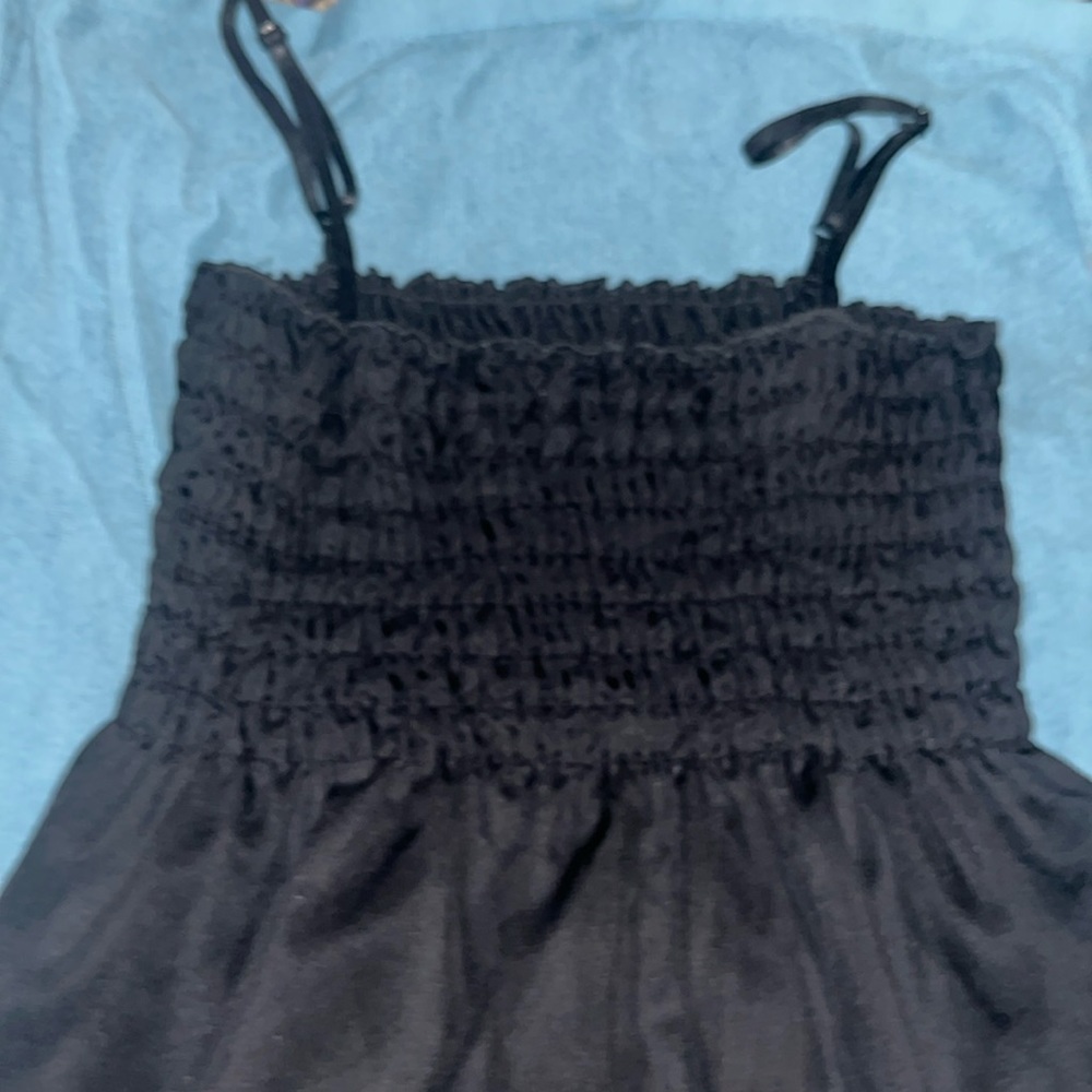 black flowy summer dress